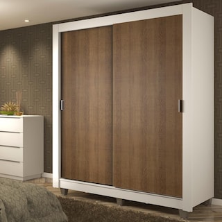 Foto 1 | Ropero Closet Madesa Dallas Plus 2 Puertas Con Pies Bm 02