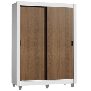 Foto 3 | Ropero Closet Madesa Dallas Plus 2 Puertas Con Pies Bm 02