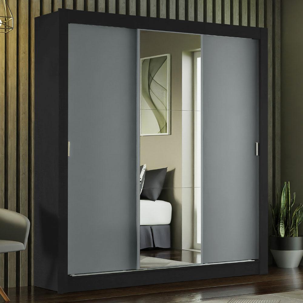Foto 2 | Ropero Closet Madesa Mônaco 3 Puertas 1 Espejo Ng