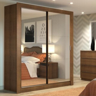 Foto 2 | Ropero Madesa Dallas 2 Puertas Corredizas con Espejo 2 Cajones
