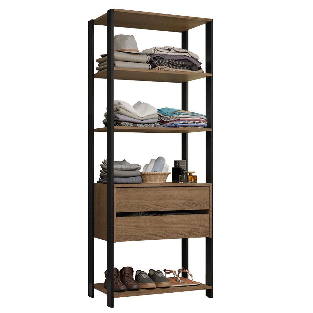 Foto 1 | Ropero Closet Guardarropas Madesa Valencia 70cm Mn