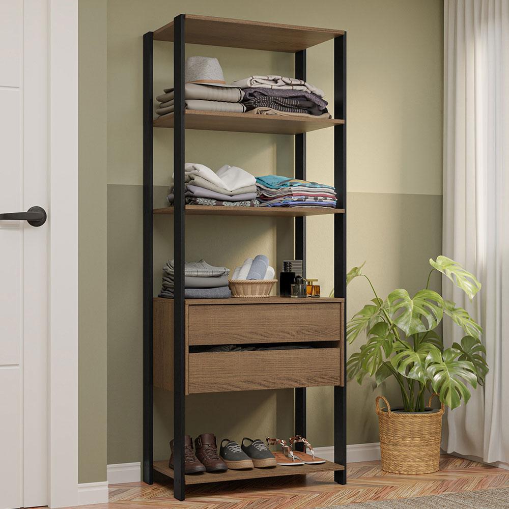 Foto 2 | Ropero Closet Guardarropas Madesa Valencia 70cm Mn