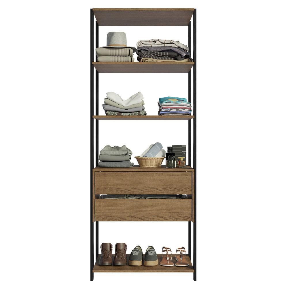 Foto 8 | Ropero Closet Guardarropas Madesa Valencia 70cm Mn