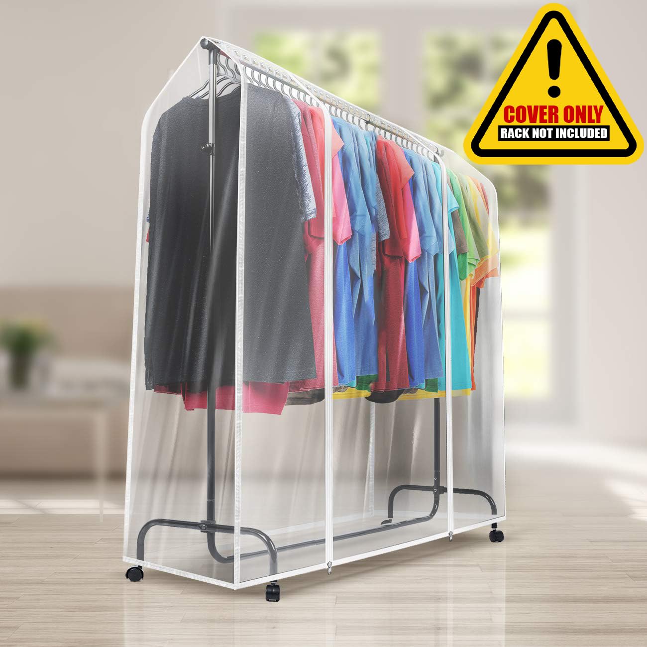 Foto 4 pulgar | Perchero Transparente Sorbus 6 Pies - Venta Internacional