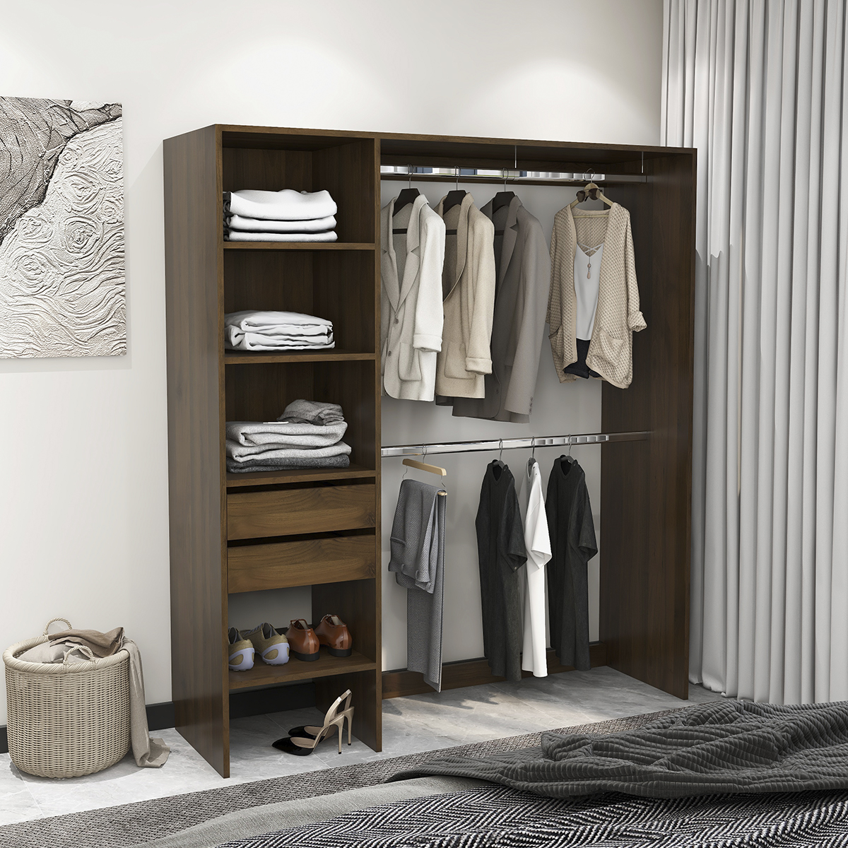 Foto 1 | Closet Mobi Alondra Chocolate