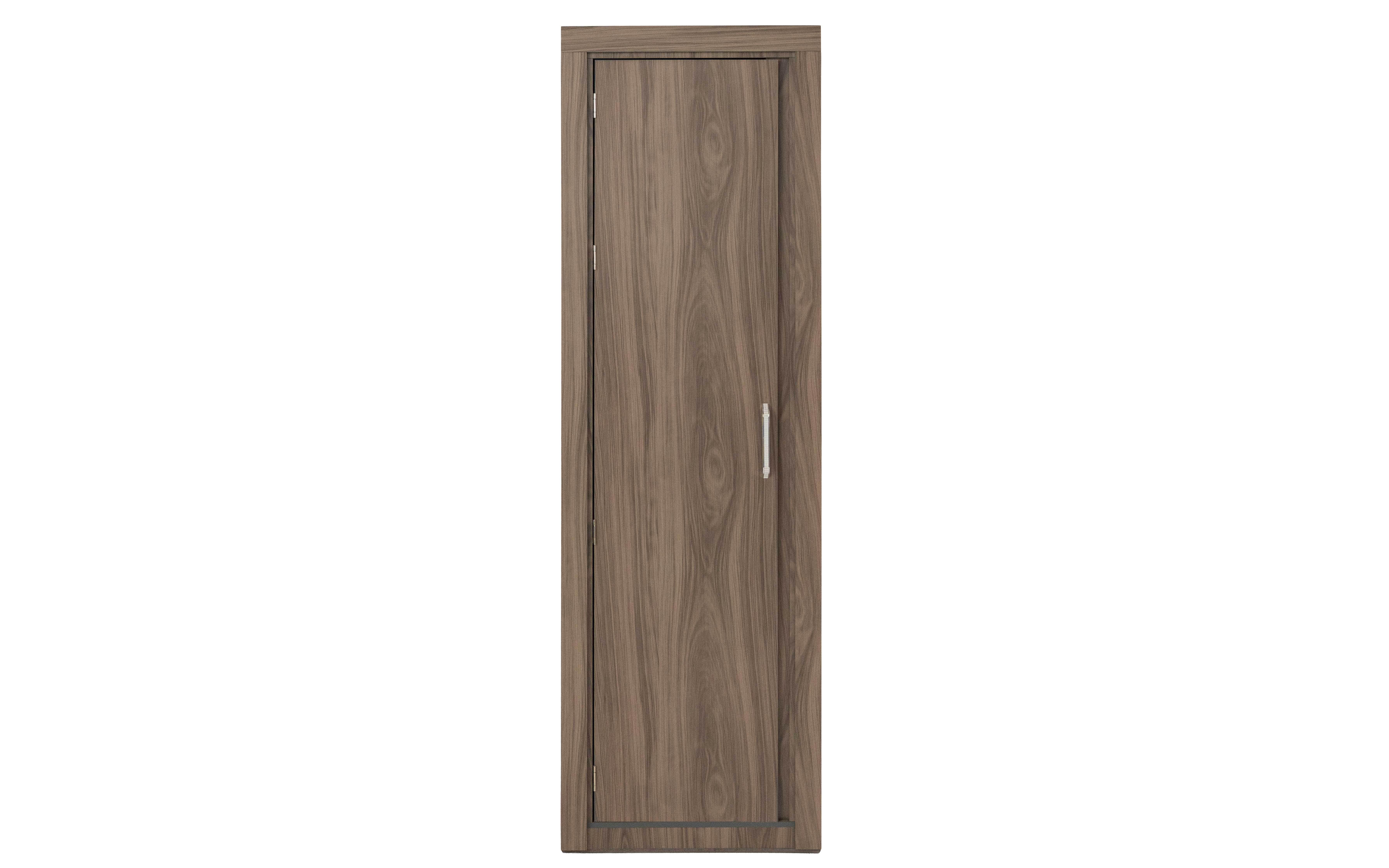 Foto 5 pulgar | Cómoda - Cajonera Con 4 Cajones Y Ropero Con Espejo Interno Color Gris - Madera Industrializada