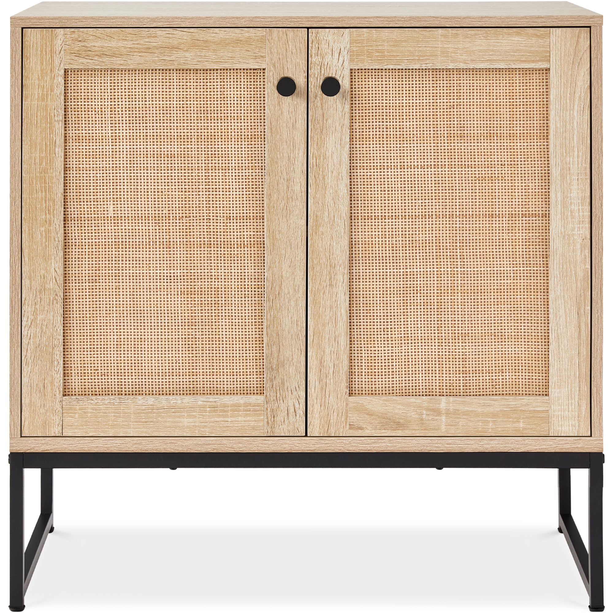 Armario De Almacenamiento Best Choice Products De Ratán Con 2 Puertas, Color Natural - Venta Internacional.