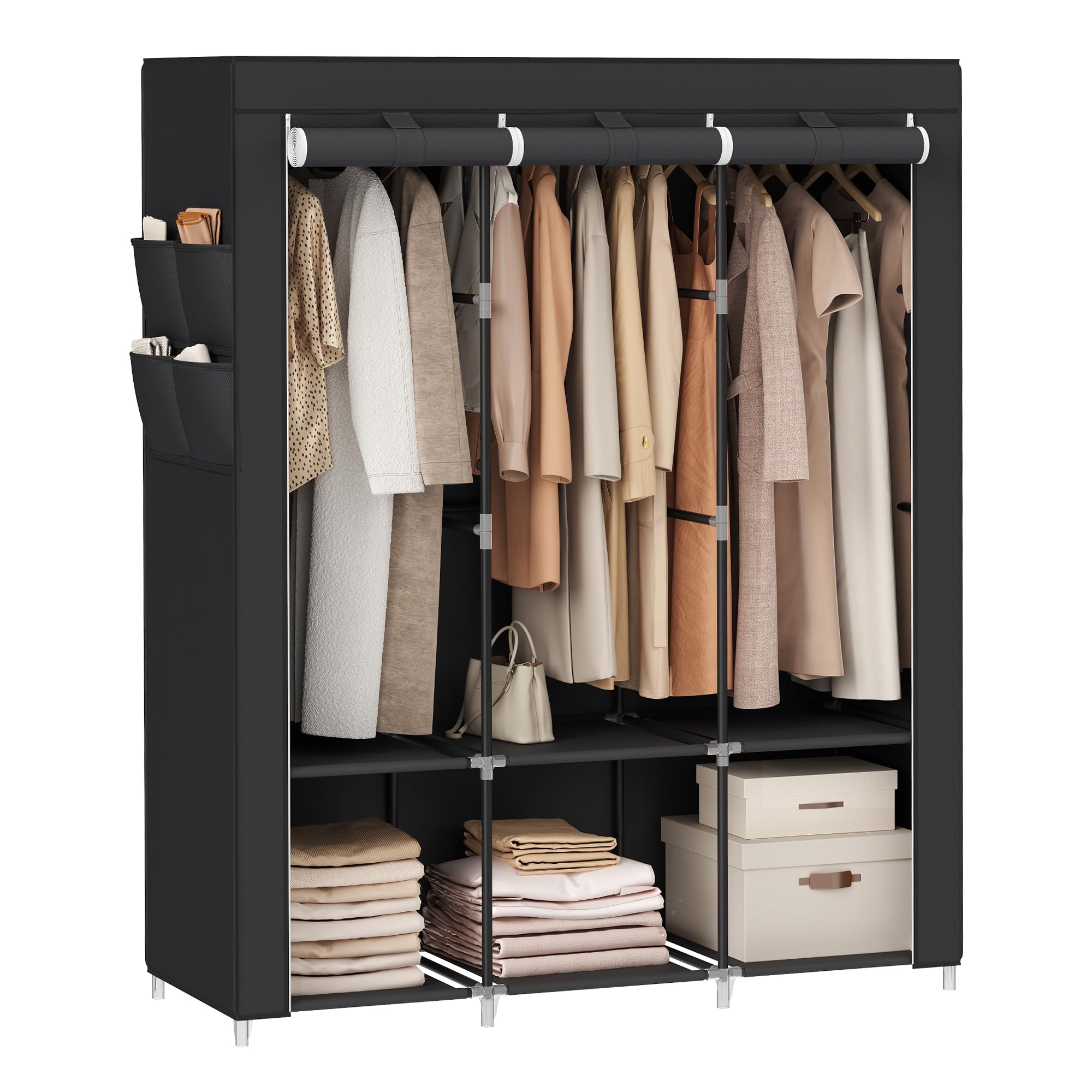 Foto 2 pulgar | Organizador De Armario Portátil Songmics De 131 X 45 X 167 Cm - Venta Internacional.