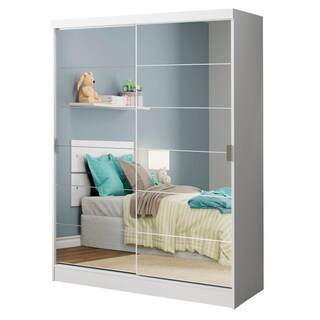 Foto 1 | Closet Luke Madesa 2 Puertas Corredizas Con Espejos