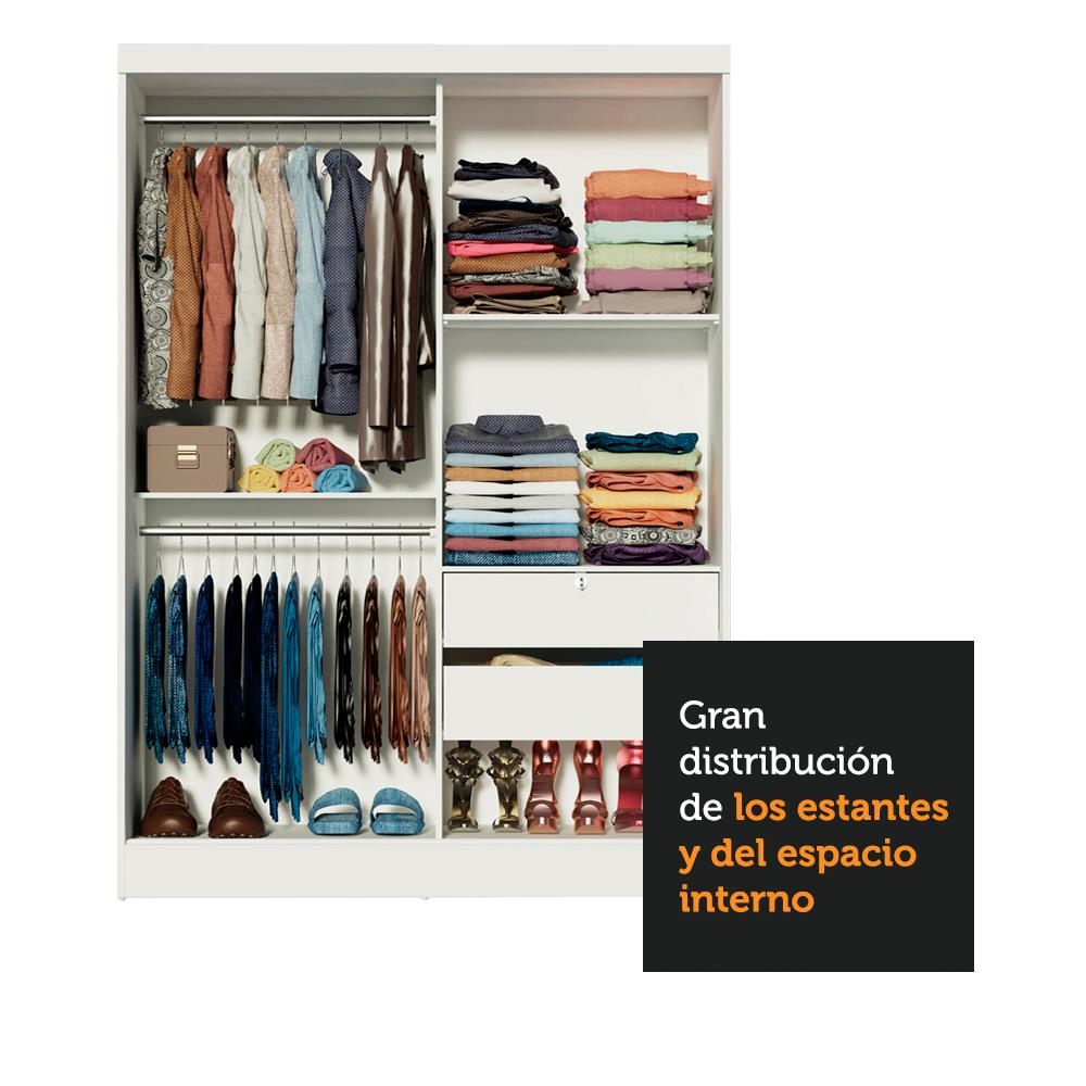 Foto 6 pulgar | Closet Luke Madesa 2 Puertas Corredizas