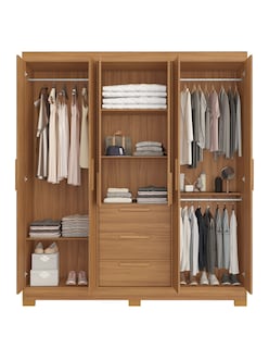 Foto 3 | Ropero Closet Organizador 6 Puertas Y 3 Cajones Nt6030-fe