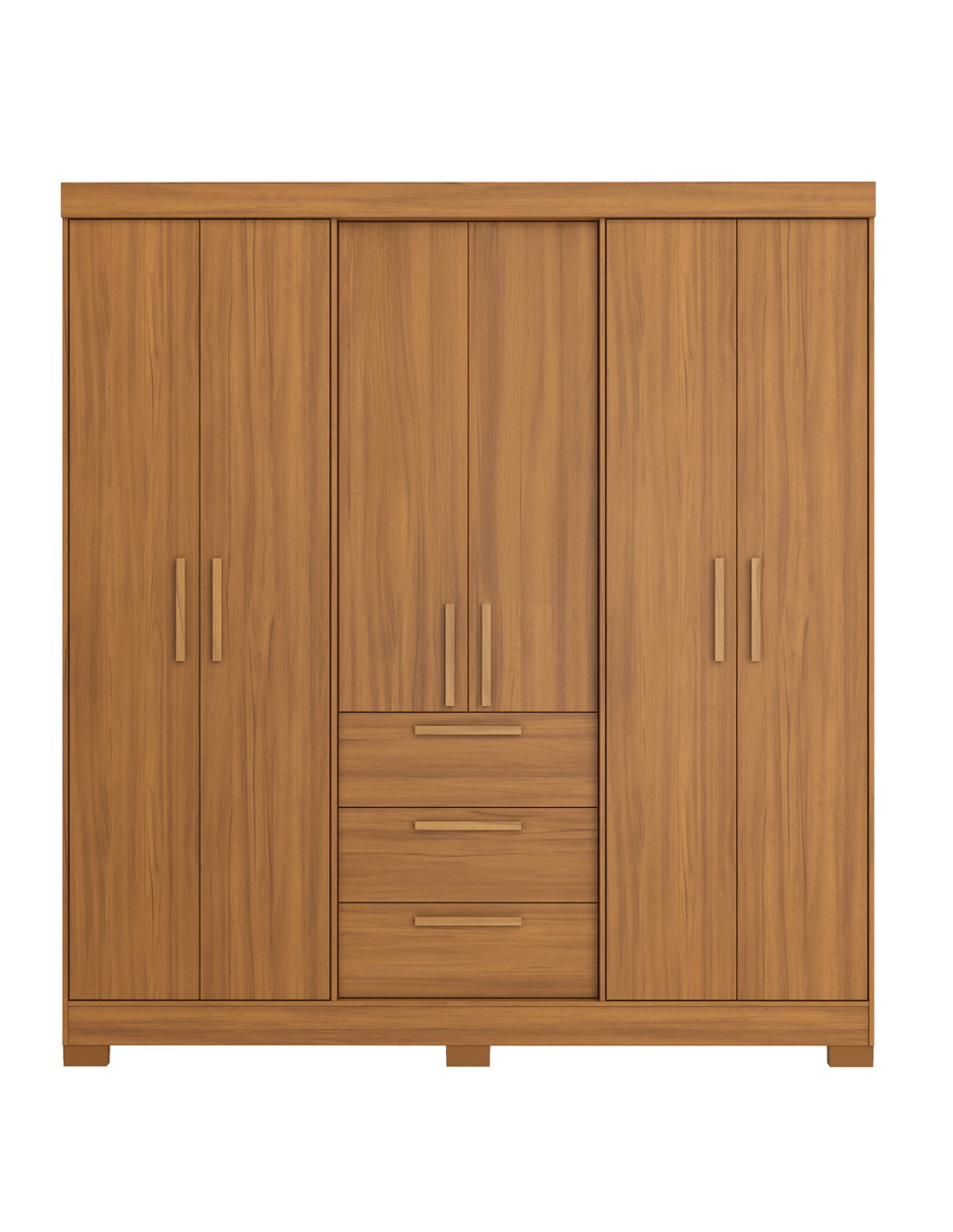 Foto 5 pulgar | Ropero Closet Organizador 6 Puertas Y 3 Cajones Nt6030-fe