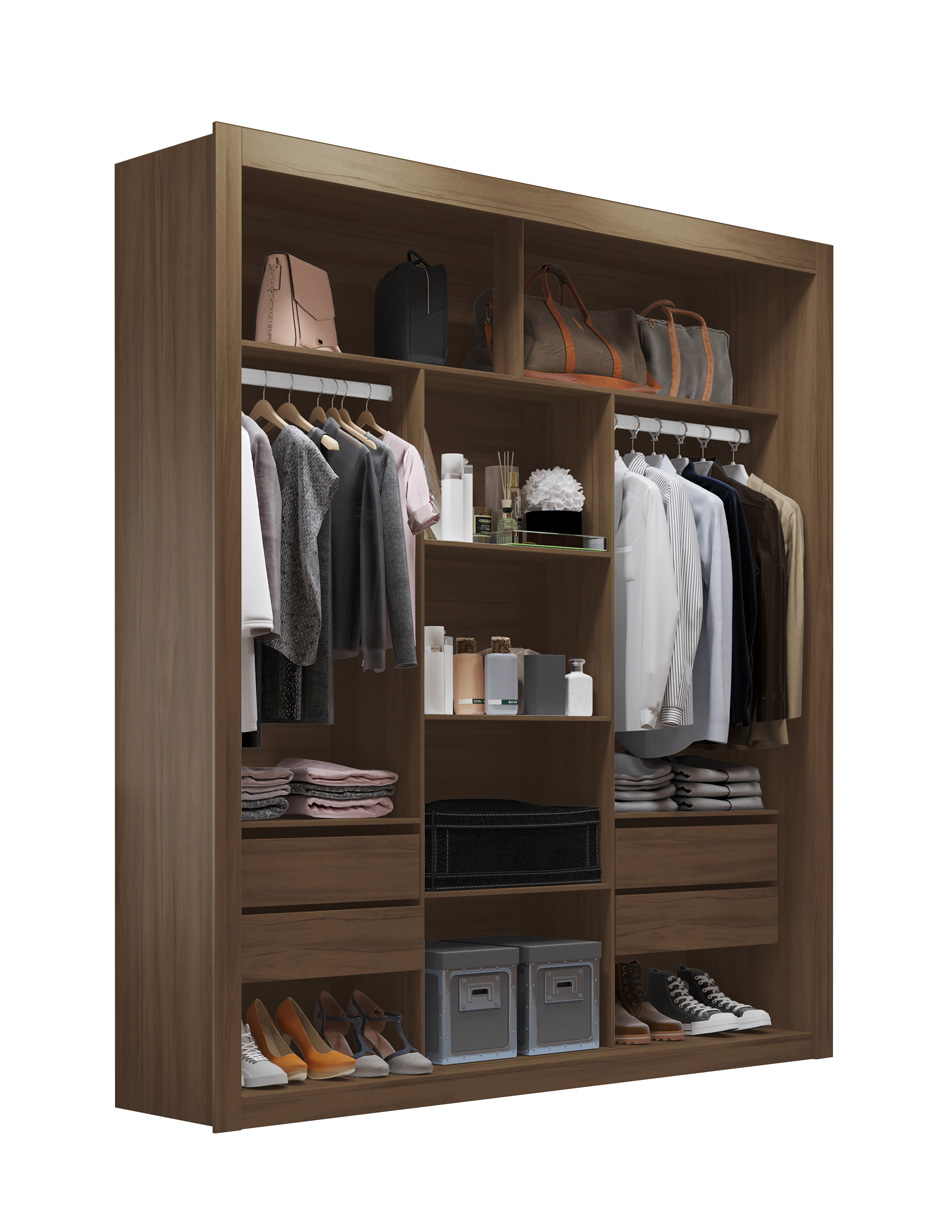 Foto 3 pulgar | Closet Moderno Y Elegante Estilo Contemporáneo Nt5180-ng