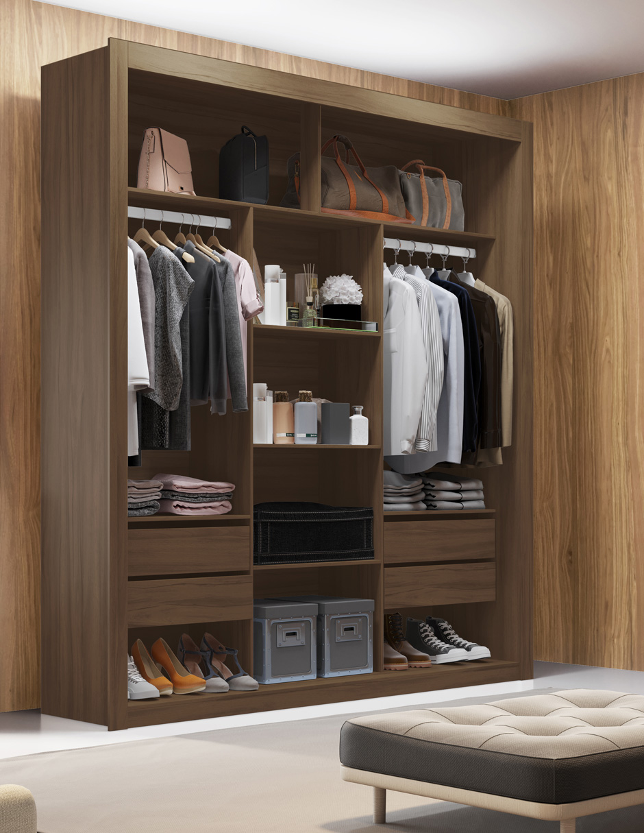 Foto 3 | Closet Moderno Y Elegante Estilo Contemporáneo Nt5180-ng