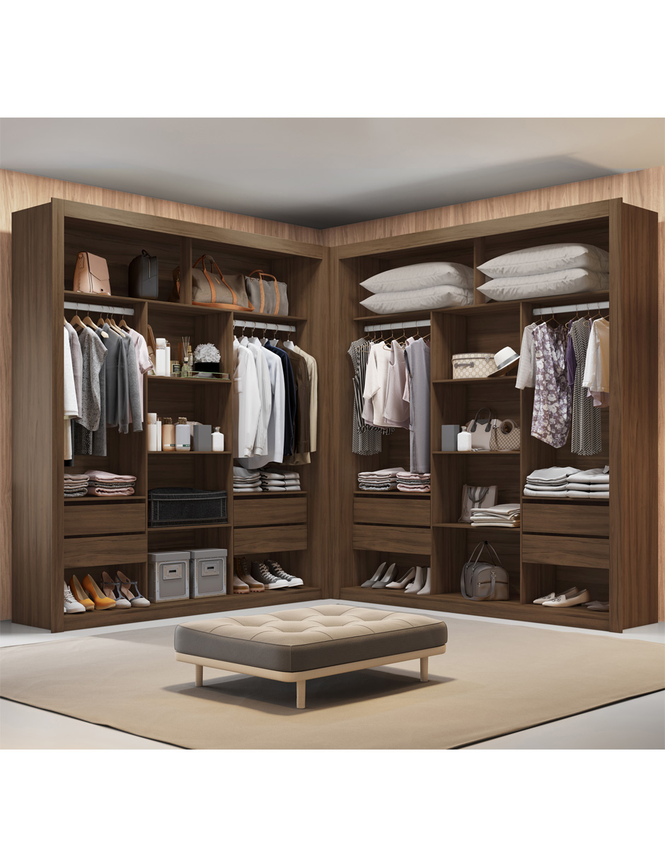 Foto 6 pulgar | Closet Moderno Y Elegante Estilo Contemporáneo Nt5180-ng