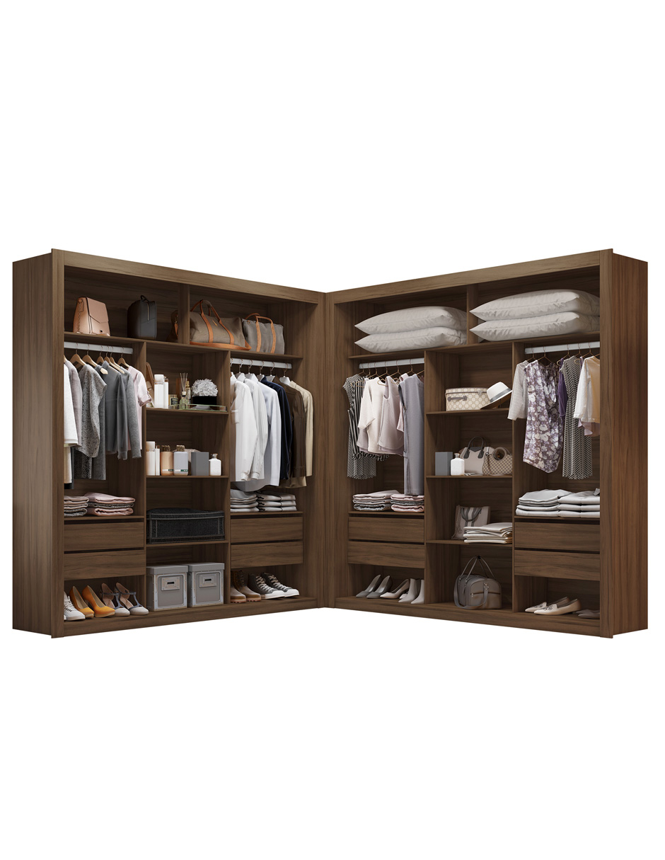 Foto 6 | Closet Moderno Y Elegante Estilo Contemporáneo Nt5180-ng