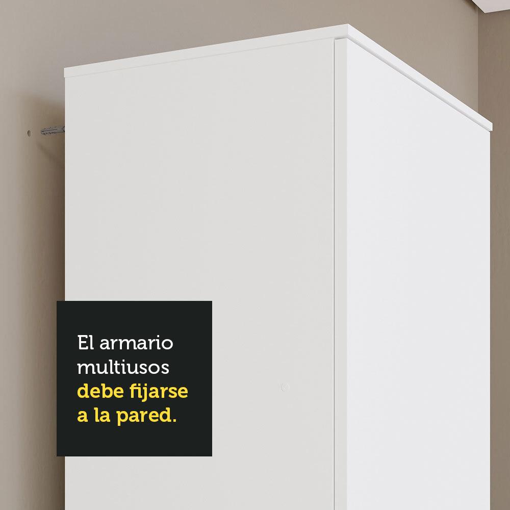 Foto 7 | Armario Madesa Multiusos Blanco con 1 Puerta