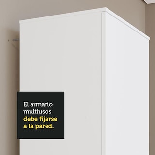 Foto 7 | Armario Madesa Multiusos Blanco con 1 Puerta