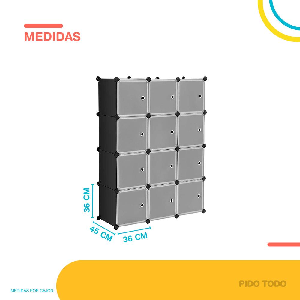 Foto 3 pulgar | Armario Organizador Yei Multiusos de 15 Cubos