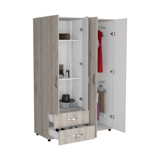 Foto 4 | Closet Arkola Humo y Blanco Duqueza