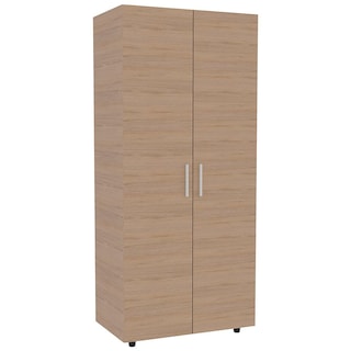 Foto 3 | Closet Carlota Beige y Blanco con Dos Puertas Abatibles