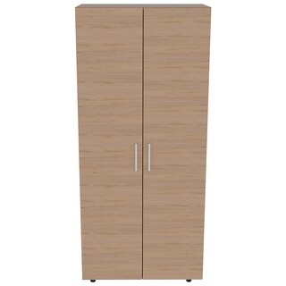 Foto 5 | Closet Carlota Beige y Blanco con Dos Puertas Abatibles