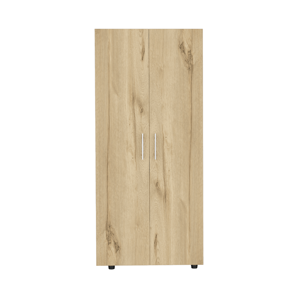 Foto 5 | Closet Derek Café Claro y Blanco Vainilla Dos Puertas Abatibles y Entrepaños