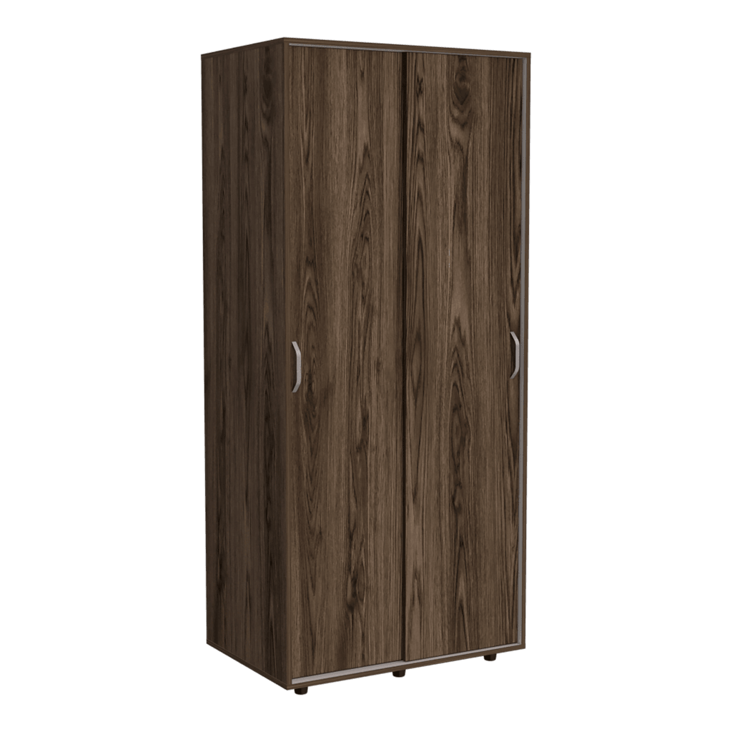 Foto 4 pulgar | Closet Irmac Chocolate y Blanco con Dos Puertas Deslizables
