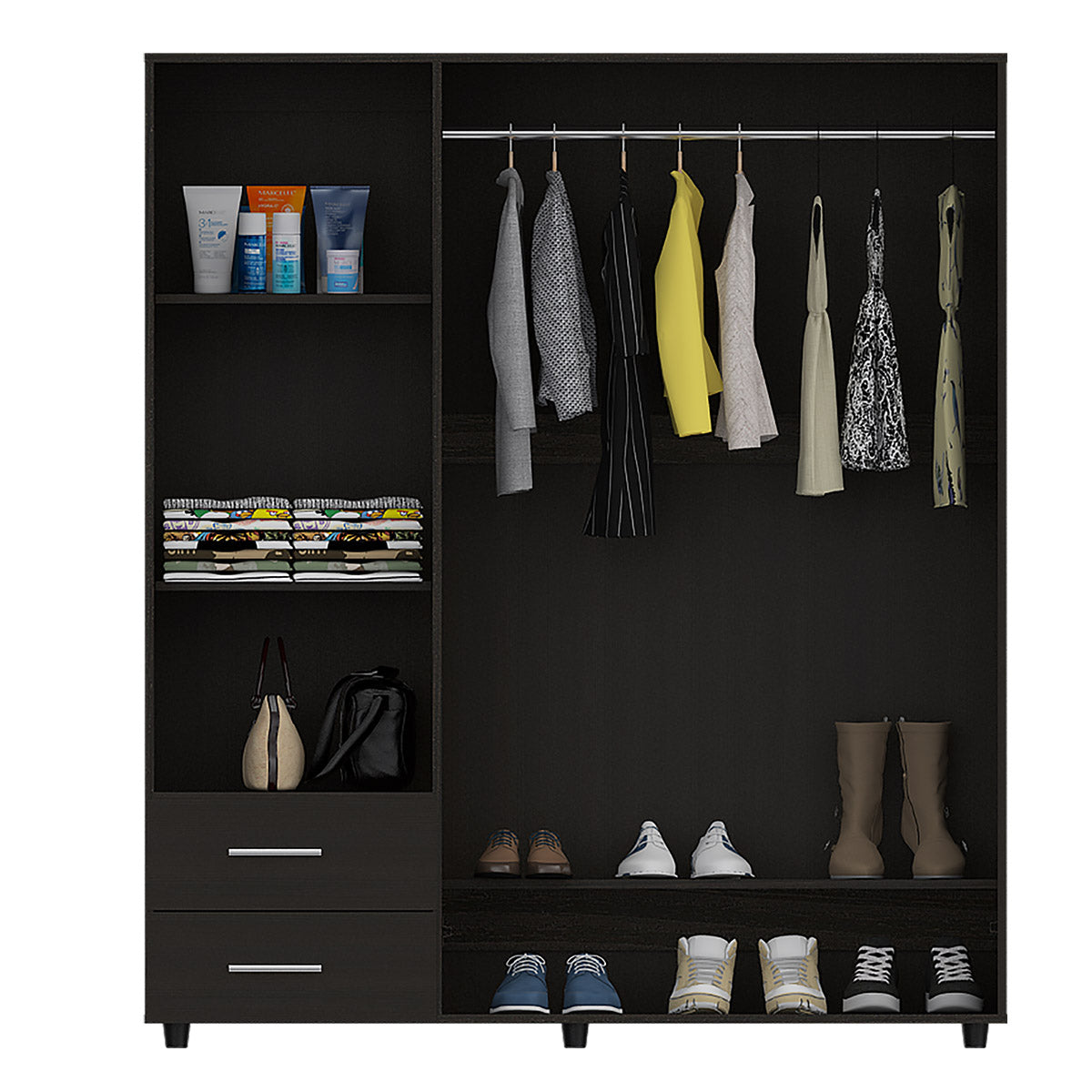 Foto 6 | Closet Dassel Negro