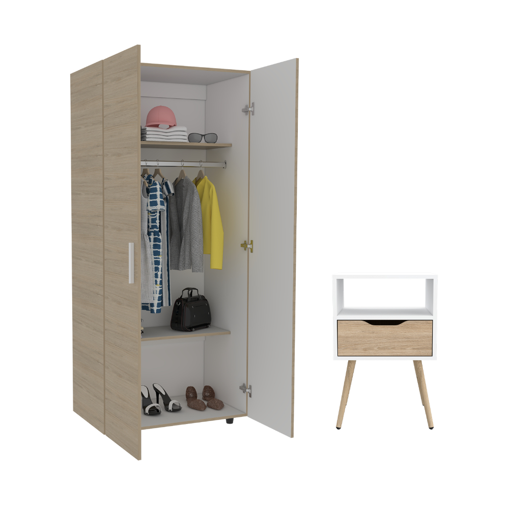 Foto 1 | Combo Para Habitación Tere, Incluye Closet + Buró