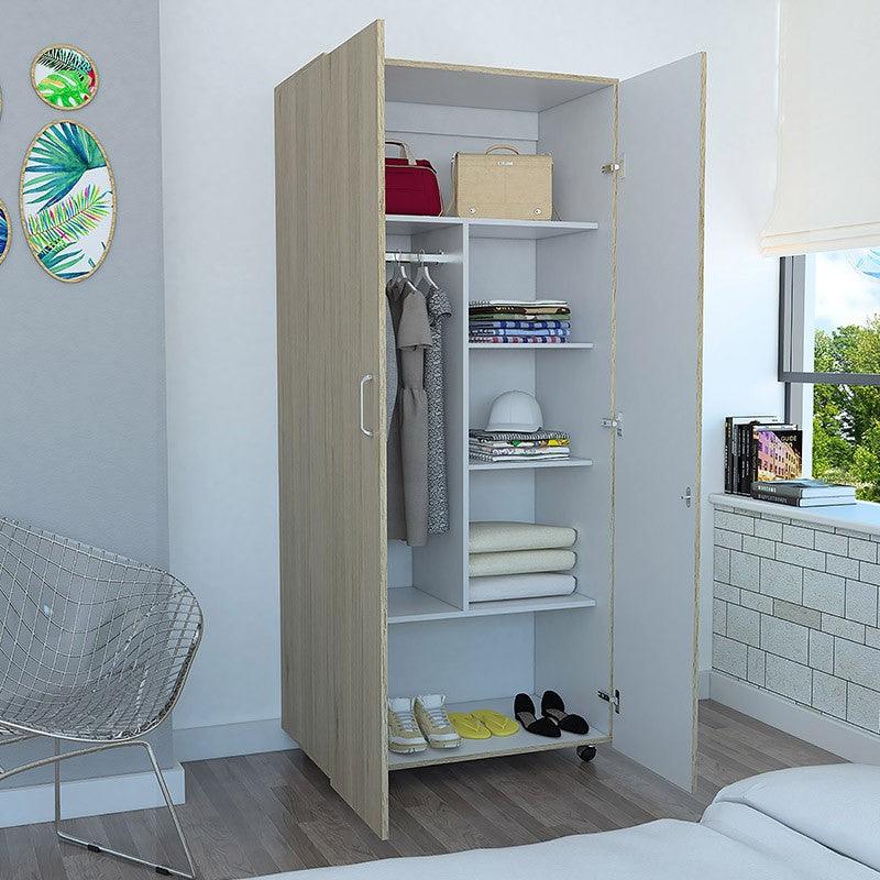 Foto 2 | Combo Para Habitación Riga, Incluye Closet + Buró