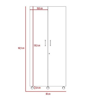 Foto 6 | Combo Para Habitación Riga, Incluye Closet + Buró