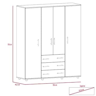 Foto 5 | Combo Elasi Incluye Closet y Buró Virtual Muebles