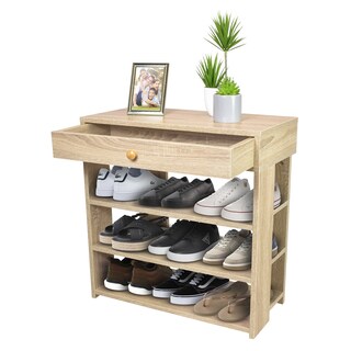 Foto 3 | Zapatero Top Living Hiroshima Con Cajón Minimalista Estilo Madera Roble