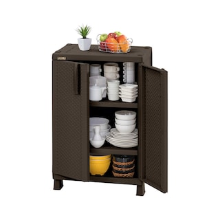 Foto 1 | Armario Gabinete Organizador Rattan Plástico Interior/Exterior Rimax