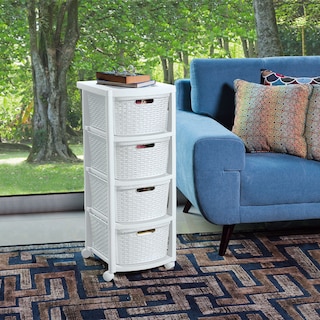 Foto 3 | Organizador Accesorios Rat Plástico Cajonero 4 Cestas Rimax