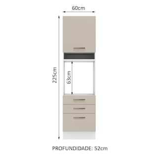 Foto 2 | Despensero Alacena Multiuso Organizador Madesa 1 Puerta Bc
