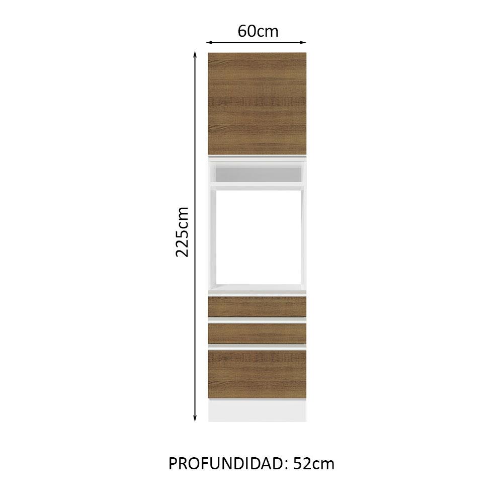 Foto 5 pulgar | Despensero Alacena Multiuso Organizador Madesa 1 Puerta Bm