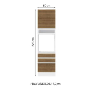 Foto 4 | Despensero Alacena Multiuso Organizador Madesa 1 Puerta Bm