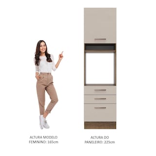Foto 4 | Despensero Alacena Multiuso Organizador Madesa 1 Puerta Mc