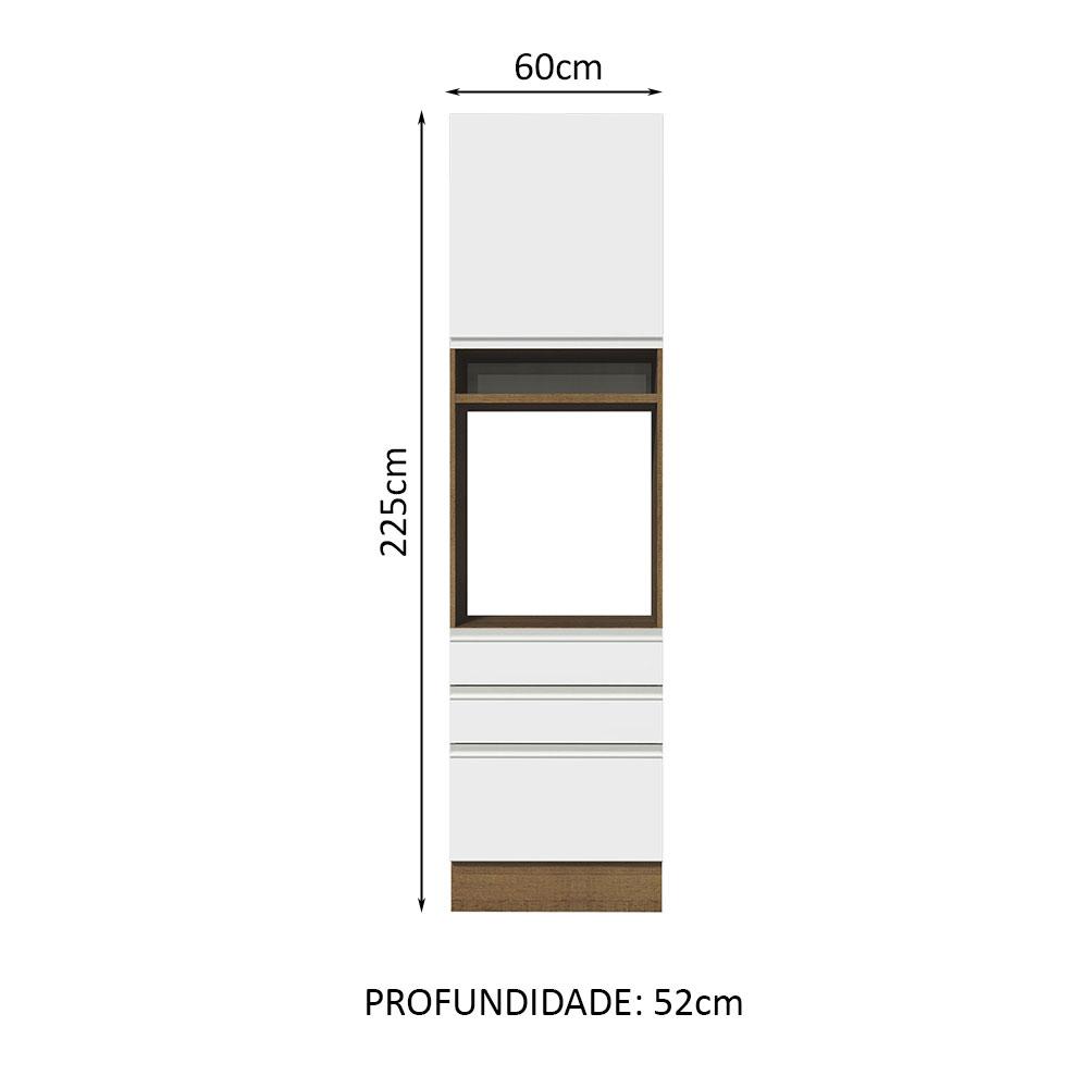 Foto 3 pulgar | Despensero Alacena Multiuso Organizador Madesa 1 Puerta Mb