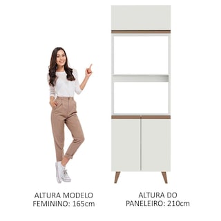 Foto 4 | Despensero Alacena Multiuso Organizador Madesa 3 Puertas Re