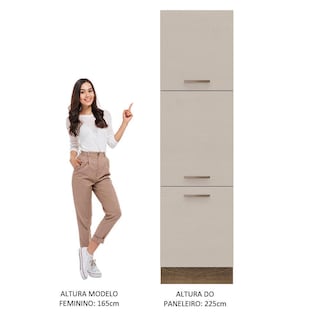 Foto 4 | Despensero Alacena Multiuso Organizador Madesa 3 Puertas Mc