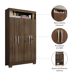 Foto 5 | Armario Multifuncional Skal 4 Puertas