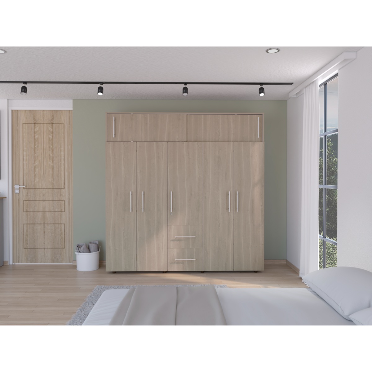 Closet Montano Bardolino Con Dos Puertas Corredizas
