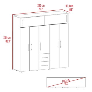 Foto 7 | Closet Montano Bardolino Virtual Muebles