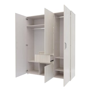 Foto 7 | Ropero Maderkit Mary 160cm Blanco