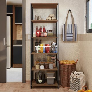 Foto 8 | Armario Organizador Multiuso Despensero Madesa 59cm Marrón