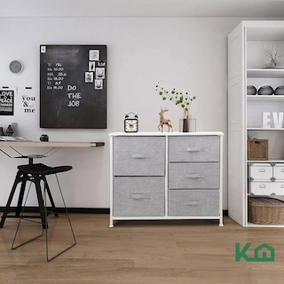 Foto 8 | Cajonera 5 Cajones KingsHouse Mueble Organizador De Tela