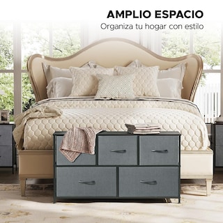 Foto 5 | Cómoda Organizadora Elly Decor color Gris